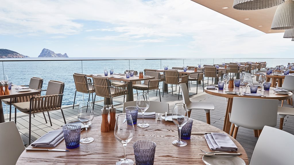 restaurants yacht Mediterranean, The View, Ibiza