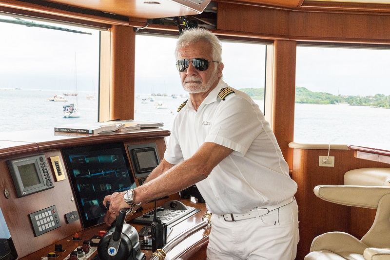 luxury yacht salary