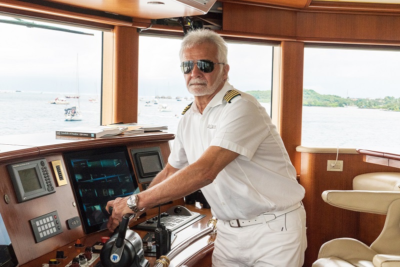 motor yacht captain salary