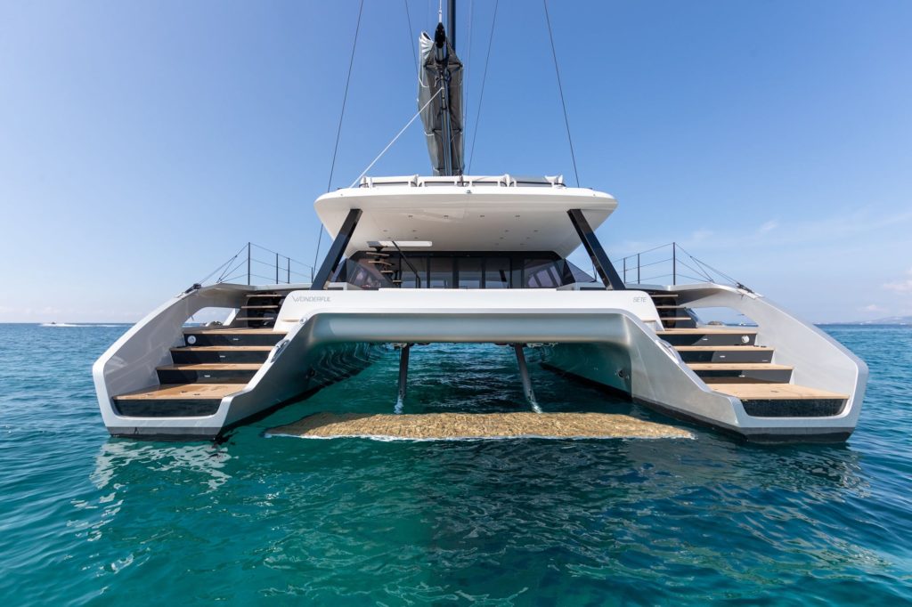 Gunboat 72V for charter in the Caribbean & in the Mediterranean