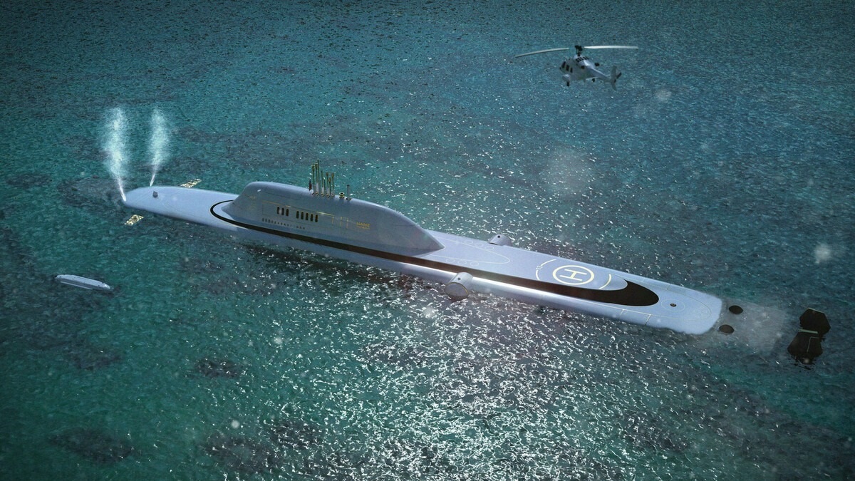 migaloo private submersible superyachts